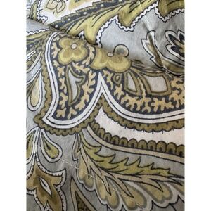 Pottery Barn Sienna ? Paisley   2 EURO  Size Pillow Shams  Case Blue/Green